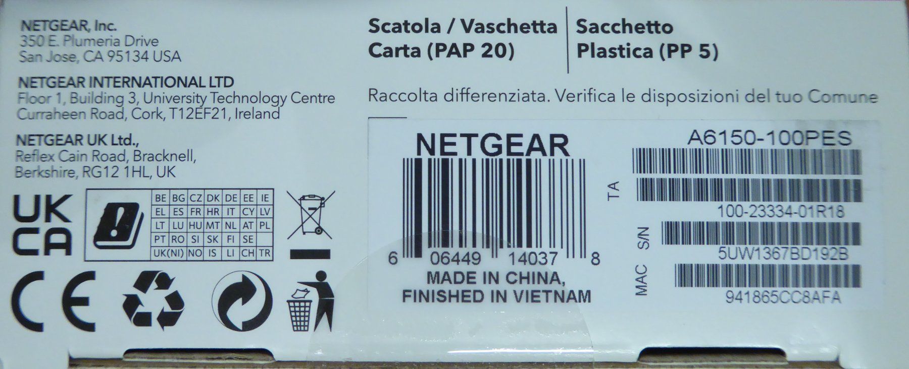 Dual Unità & Adattatore: Netgear WiFi USB Adapter USB 2.0 Dual Band – Usato da Spreitenbach venduto da Turbo_1105 2