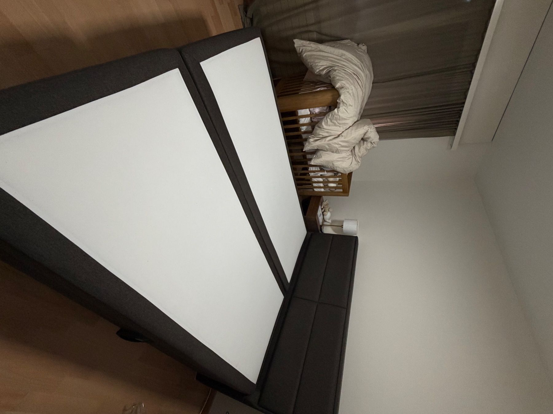 Letti: Boxspringbett mit Bettkasten  160x200cm mit Matratze – Usato da Embrach venduto da anj_fl59 1