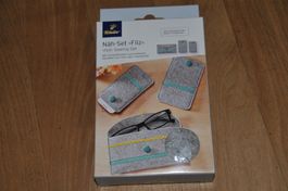 Näh-Set Filz Etui mit 3 Schnittmustern - NEU