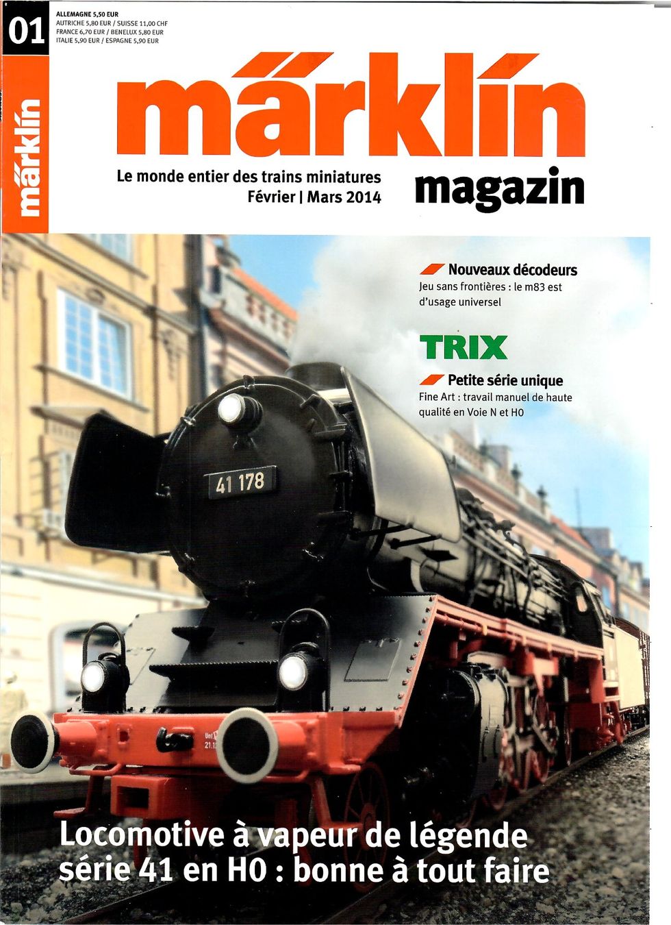 Riviste & Magazine: Märklin magazin 2014 – Usato da Villars-Burquin venduto da Rodjeurs