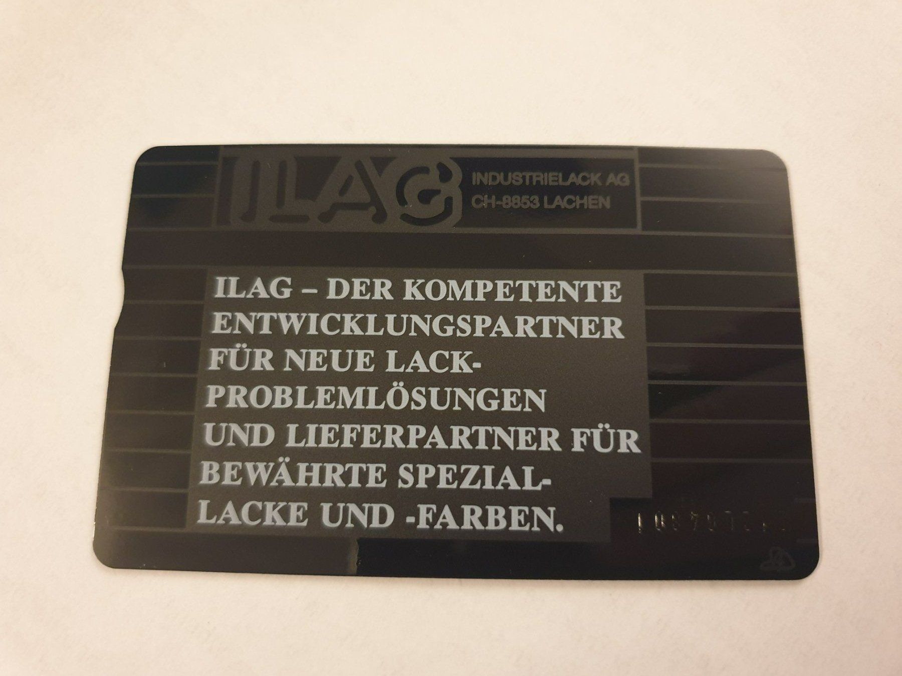 Telefon- & Taxkarten: ILAG ungebr. – Neu (gemäss Beschreibung) aus Rain von chesz 1