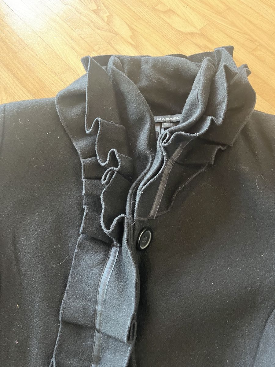 Cappotti: Wollmantel schwarz Gr. 36 – Usato da St. Gallen venduto da elli18 4