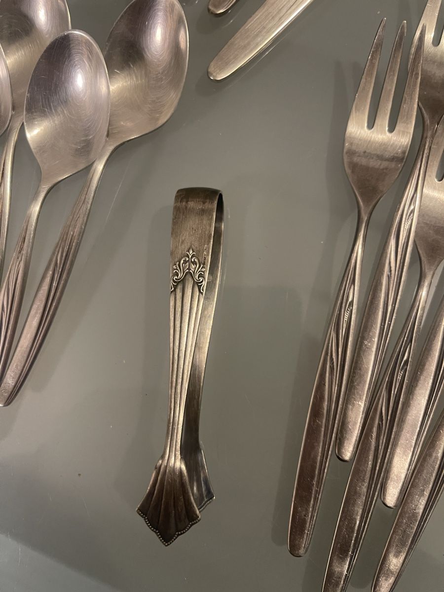 Set di posate: Besteck-set versilbert – Usato da Schlieren venduto da Mattis123 3