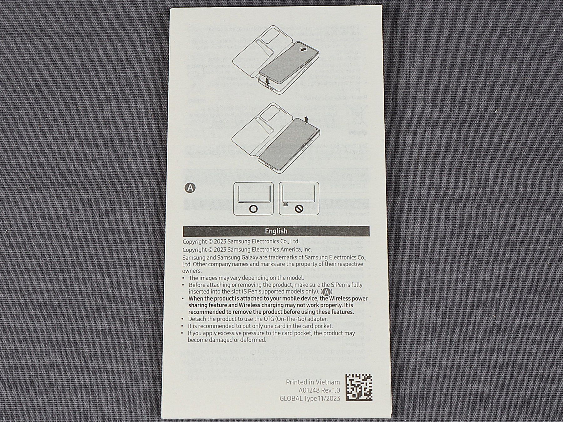 Samsung Cover & Protezioni schermo: SAMSUNG Smart-View Galaxy S24 Gelbeutelhülle – Nuovo (secondo la descrizione) da Steinen venduto da Restwert_Steinen 6