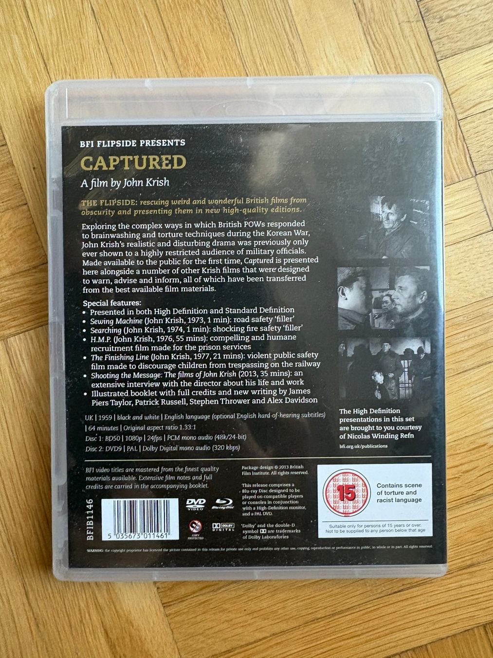 Alle DVDs: Captured - BFI Flipside - DVD – Gebraucht aus Zürich von Malcom 2