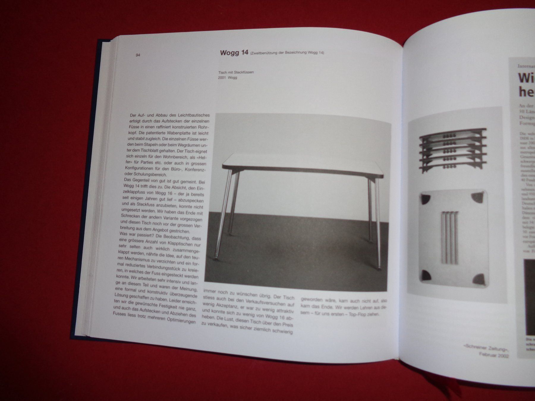 Bücher: WOGG Design Möbel Stuhl – Gebraucht aus Welschenrohr von Regool 3