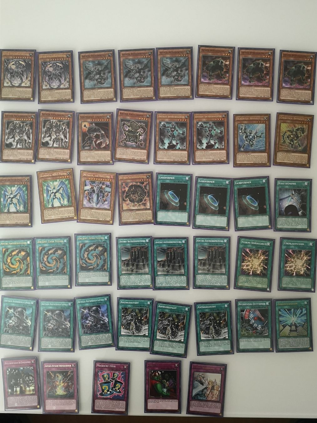 Yugioh Sammelbilder & Trading cards: Yugioh Antiker Antriebs Deck – Gebraucht aus Root von raffi.95