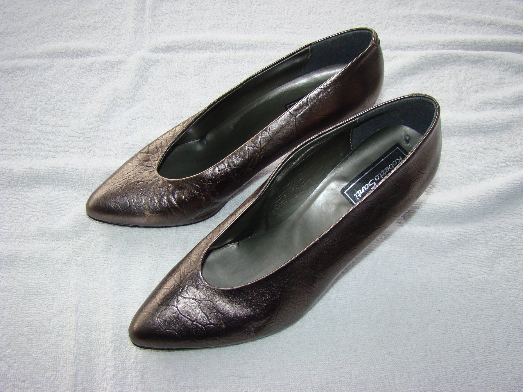 Roberto Santi Scarpe da donna: Pumps bronze, Roberto Santi, Grösse 39 – Usato da Malters venduto da burzi 2