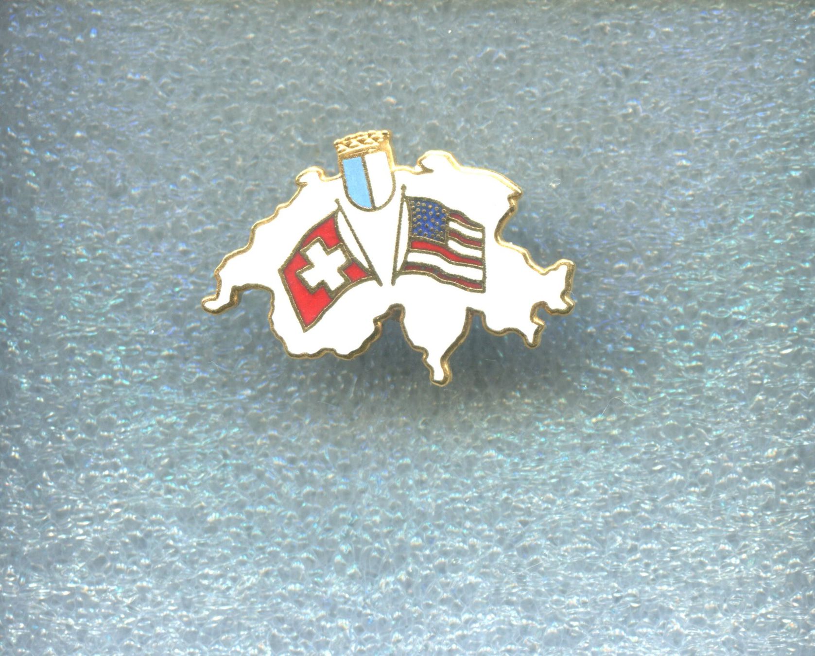 Placchette & Badge: Schweiz  LUZERN  Amerika – Usato da Winterthur venduto da Sammleroase