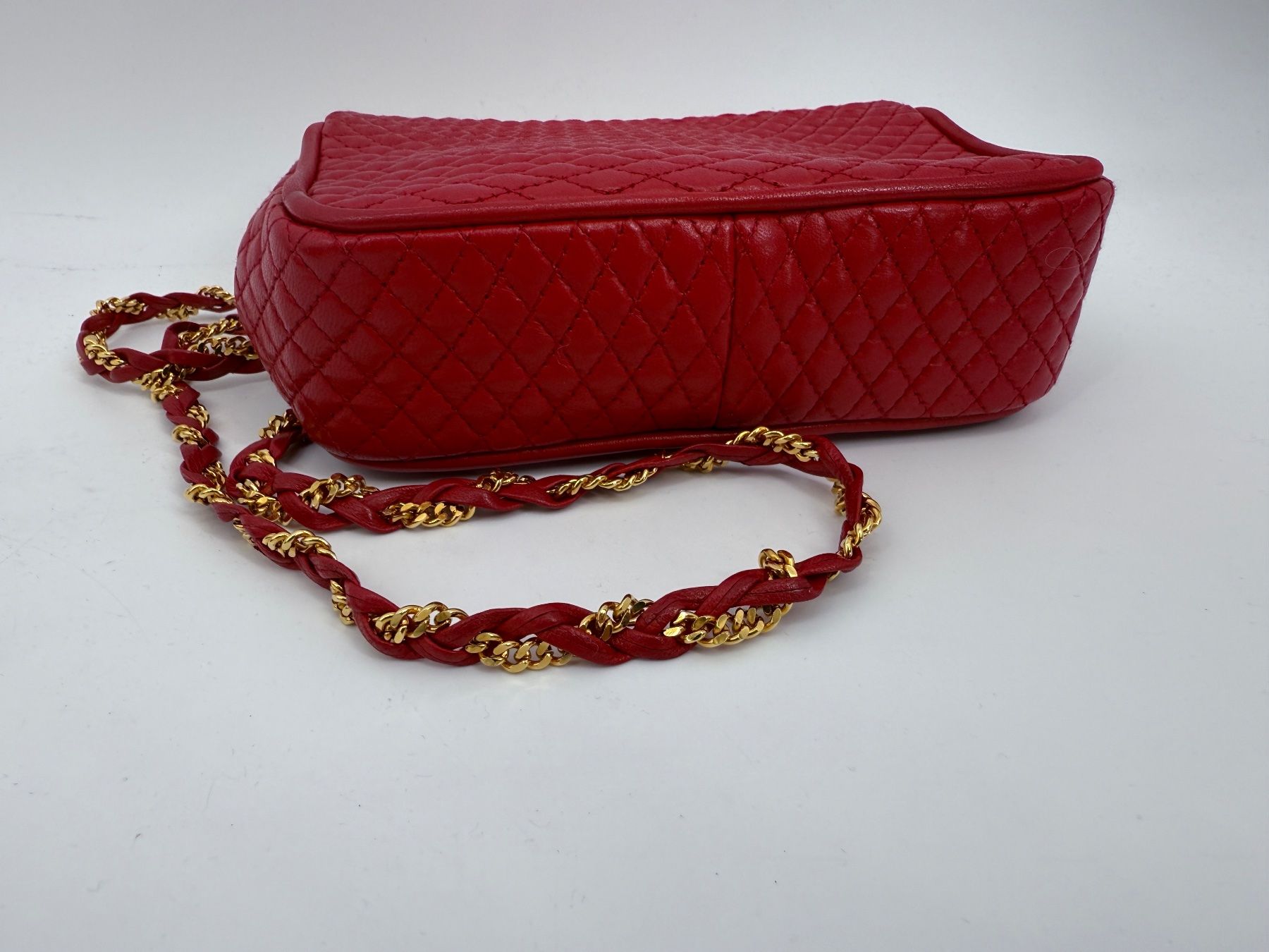 Bally Borse da donna: Gesteppte rote Vintage BALLY Leder Handtasche – Usato da Auenstein venduto da moin. 2