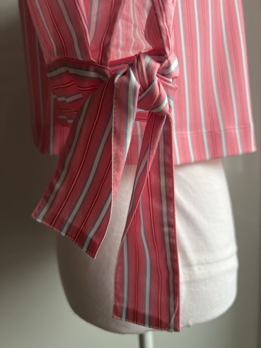 Marc Cain Camicette: Marc Cain Bluse Gr. N5, rosa gestreift – Nuovo (secondo la descrizione) da Kreuzlingen venduto da Muschel64 3
