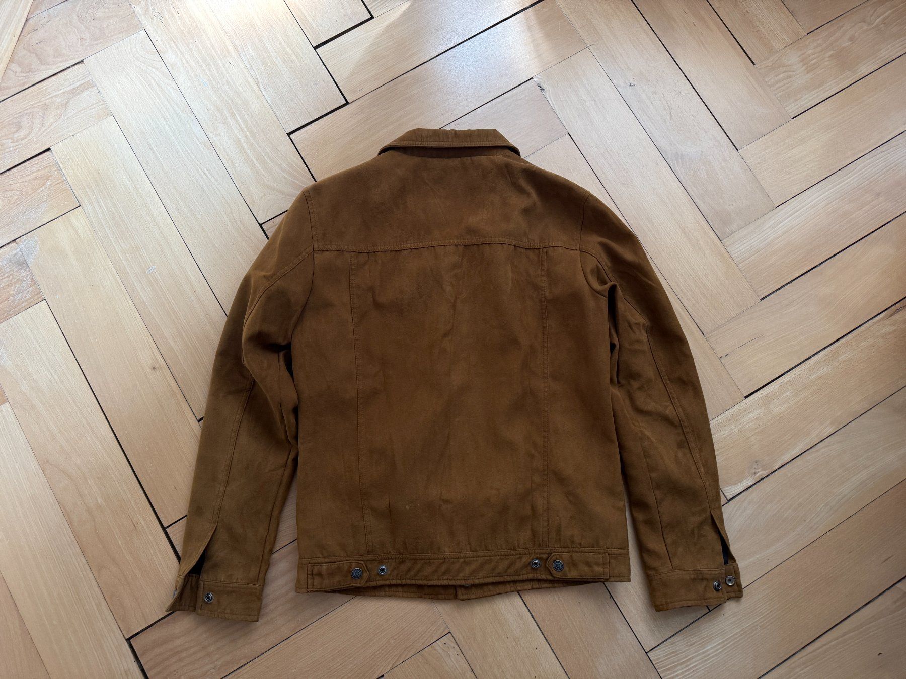Pull&Bear Giacche: PULL&BEAR - Wildleder Jacke braun M – Usato da Zürich venduto da Diazaio 2