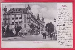ZÜRICH, STADTHAUSQUAI, 28.8.1902