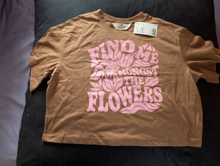 NEW - H&M Graphic Tee für Mädchen - Grösse 146-152