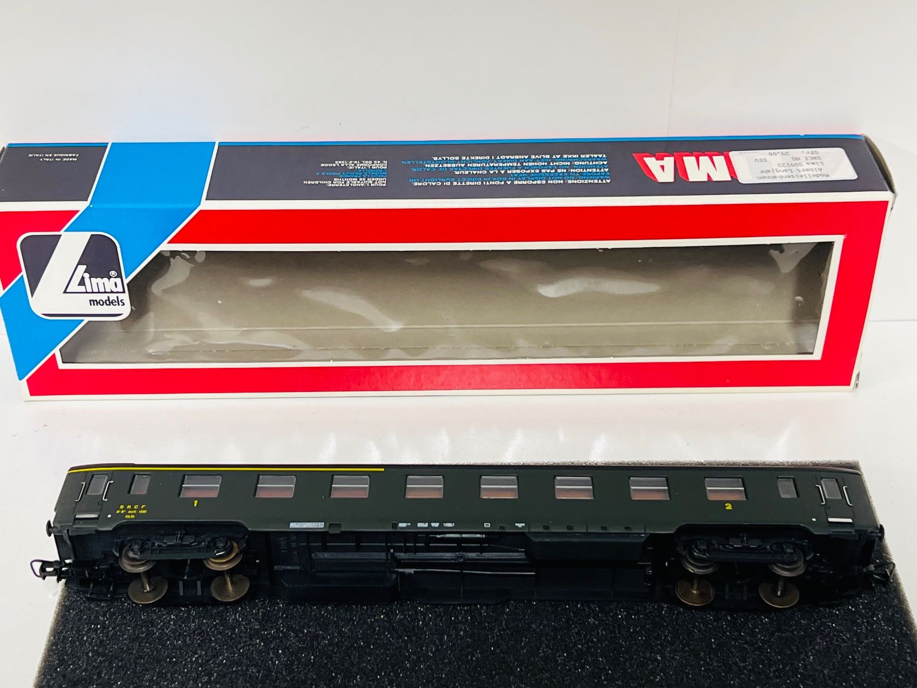 Lima Modellini di ferrovie: Lima  309123 SNCF 1/2. Kl. H0 DC – Usato da Geroldswil venduto da TopTrain54 6