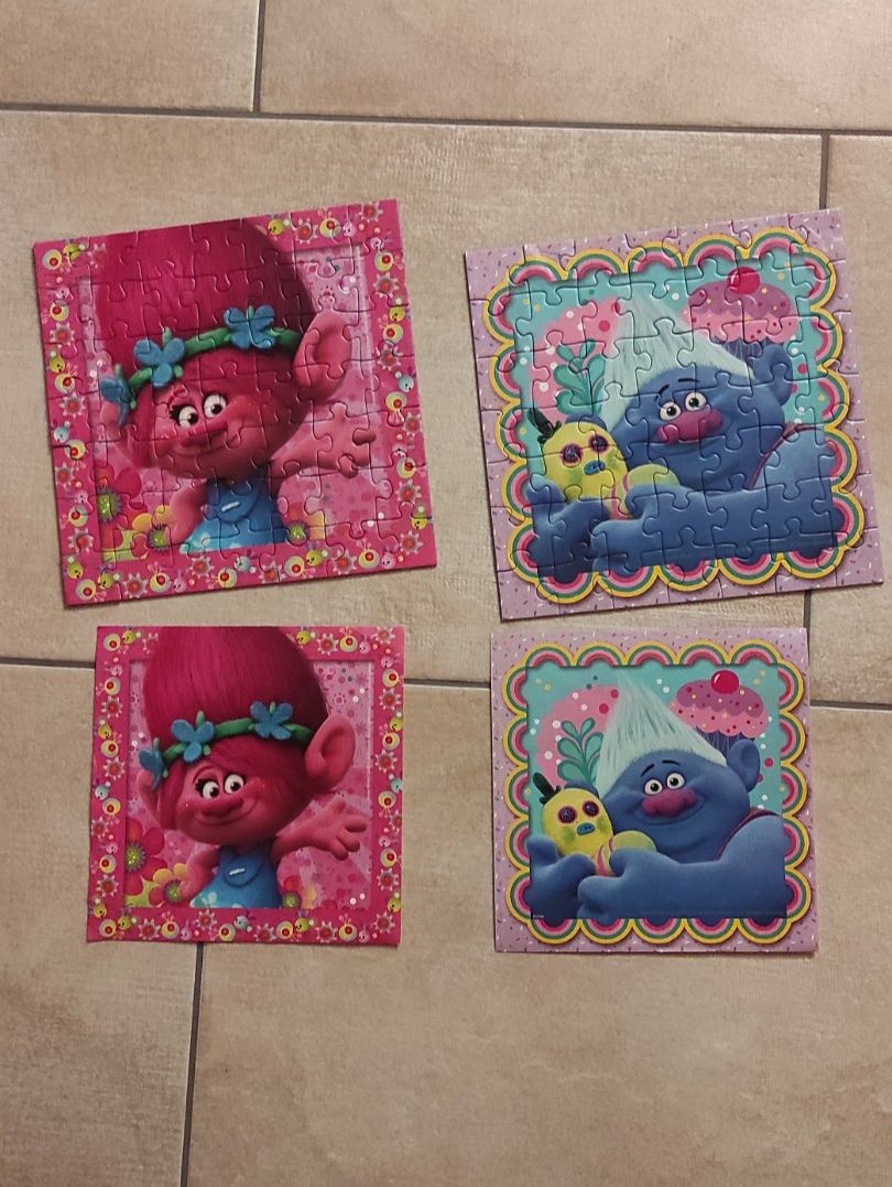 Ravensburger Puzzles: Puzzle Ravensburger Trolls / 3 x 49 Teile/ ab Alter 5+ – Gebraucht aus Zollbrück von Turner5 4