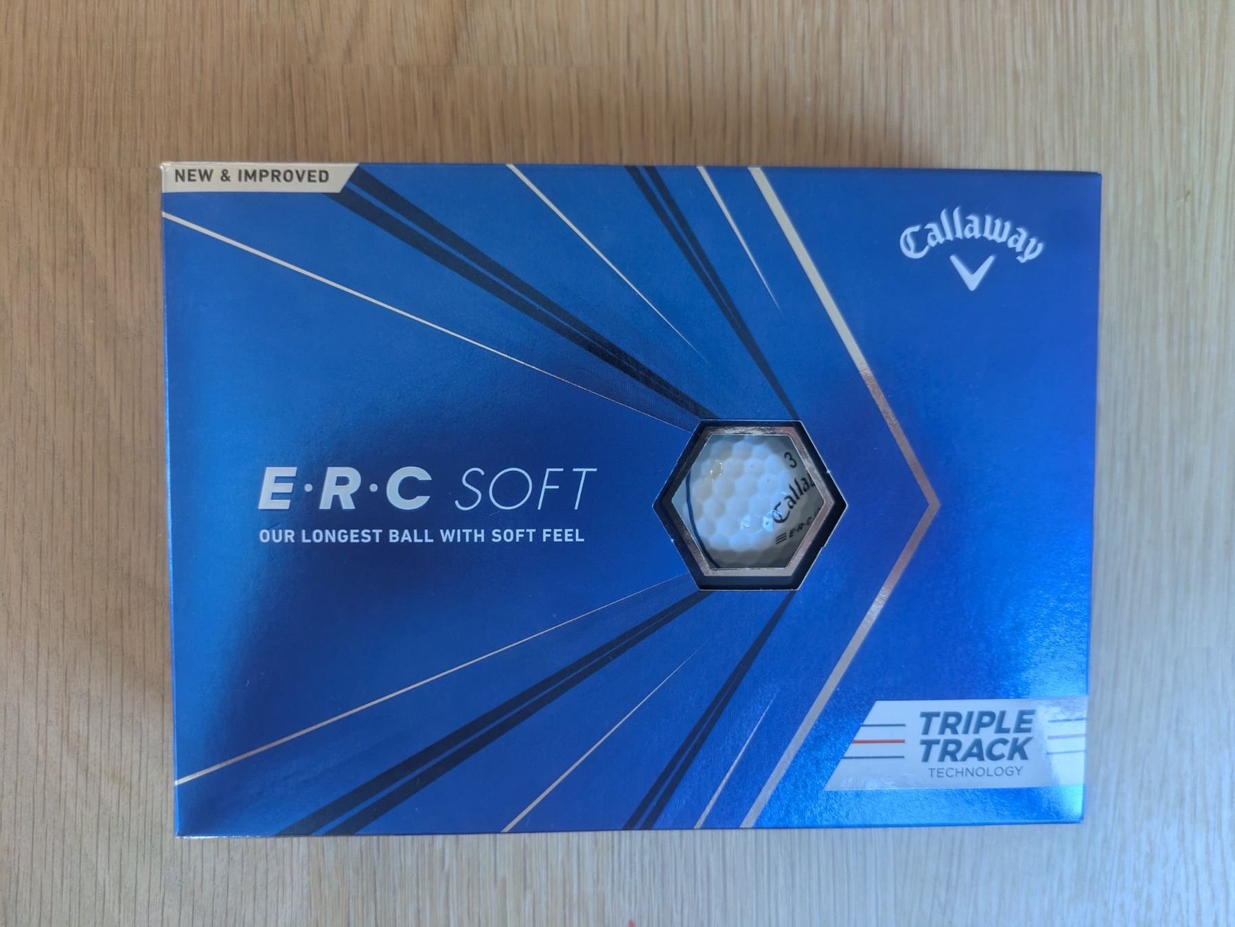 Callaway Palloni: Callaway ERC Soft (Triple Track) – Nuovo e nell'imballaggio originale da Granges-Marnand venduto da abi_rtx8