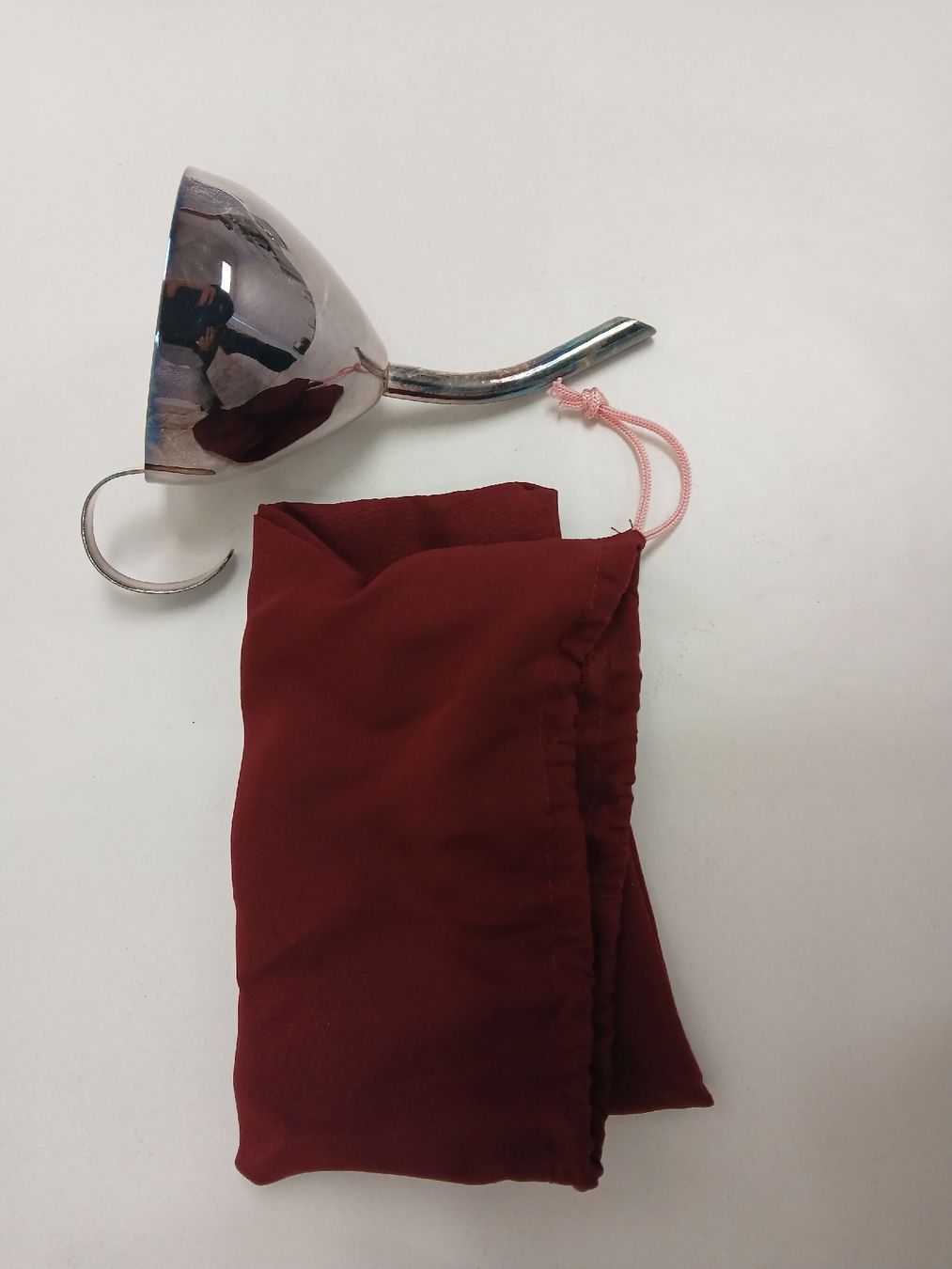 Sonstige antike Technik & Geräte: NEW! Classic Silver Plated Wine Funnel With Screen & Bag – Neu und originalverpackt aus Dübendorf von LoRi-2026 3