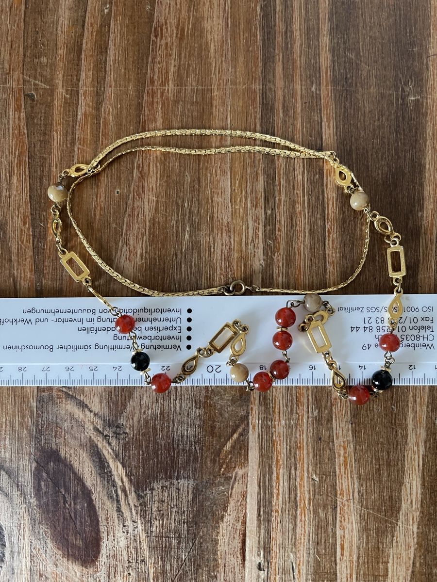 Catenine: Joli collier vintage  perles 86 cm – Usato da Kloten venduto da Vermicelles 7