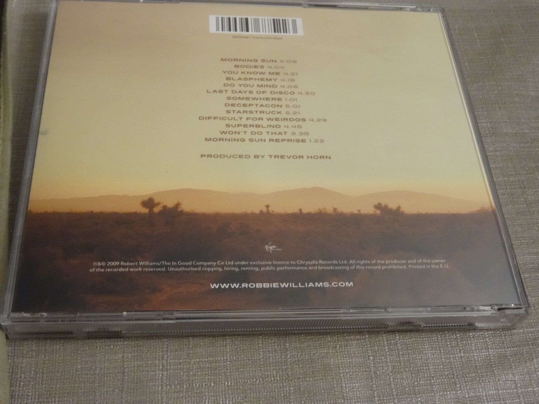 CD: Robbie Williams - Reality Killed The Video Star CD – Usato da Olten venduto da Disc-Ausverkauf 1