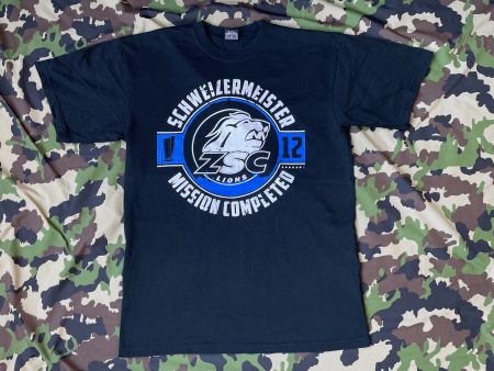 2012 ZSC T-Shirt Swiss Champion Sz S Zurich Hockey
