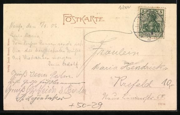 Cartes postales: Neuss, Zuschauer beim Neusser Pferderenn – D'occasion à Berlin par bartko-reher 1