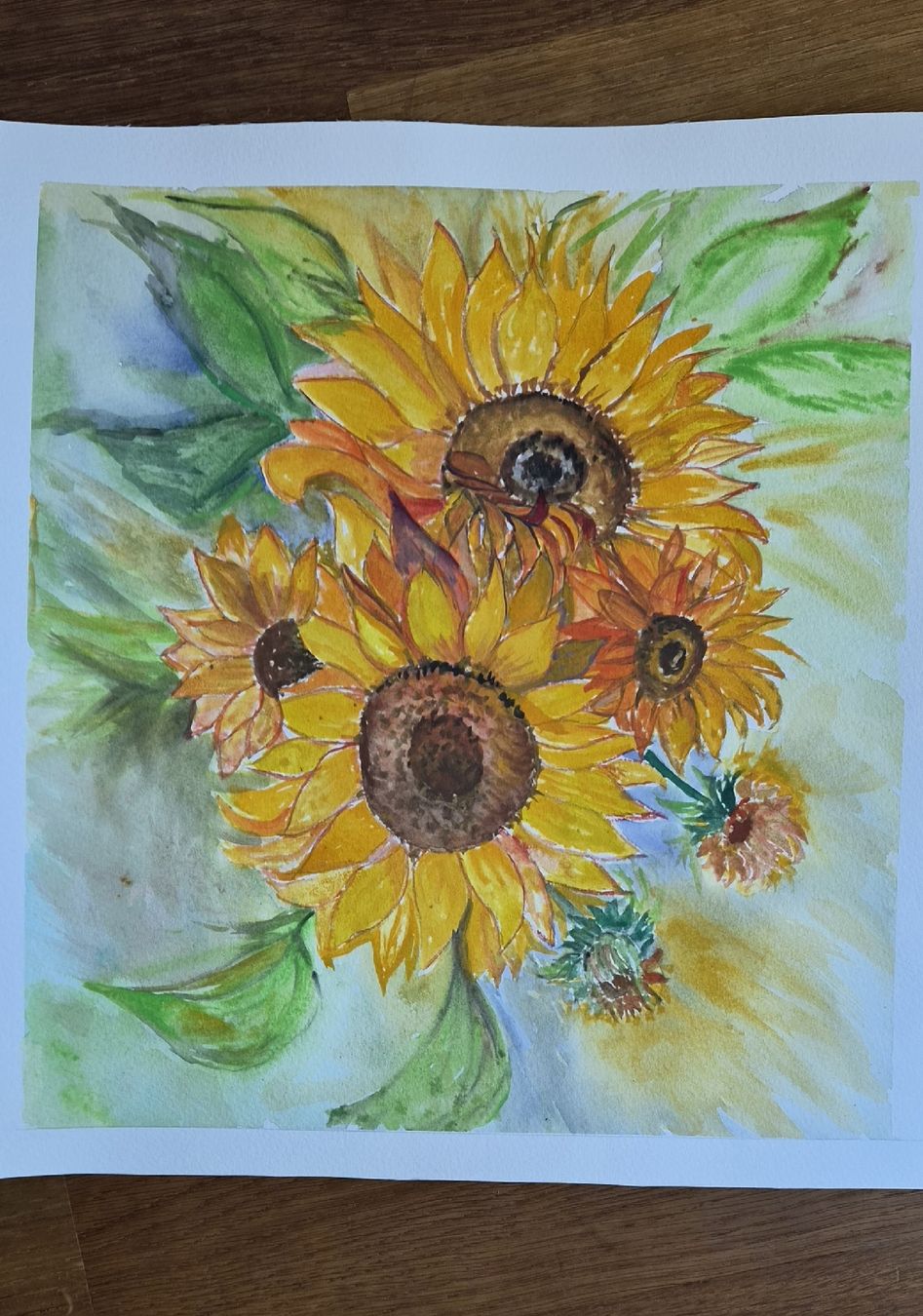 Dipinti: Sonnenblumen aqarell – Nuovo e nell'imballaggio originale da Ebikon venduto da vij_fg72 4