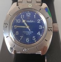 VOSTOK KOMANDIRSKI AUTOMATIK - BLAU - HERRENARMBANDUHR