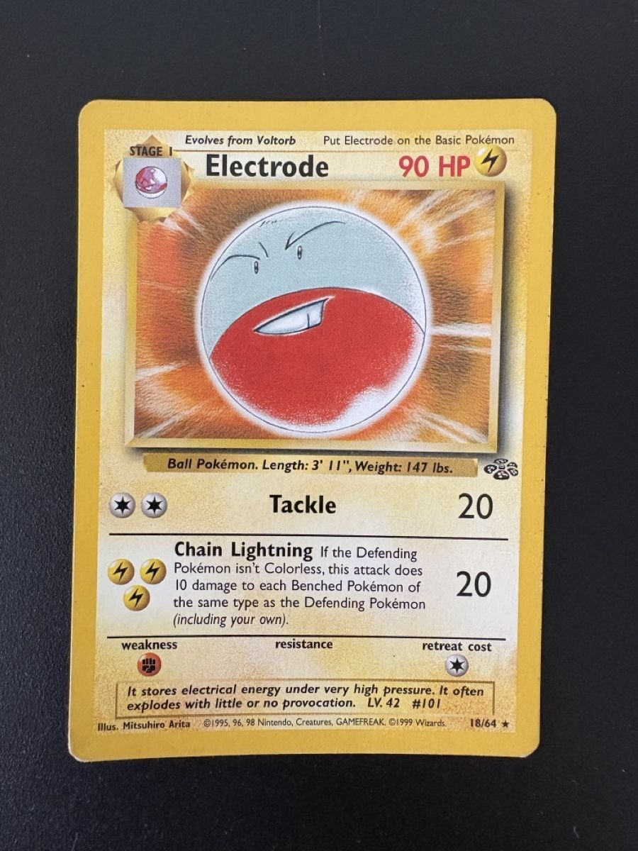 Pokémon Carte collezionabili: Electrode base set 18/64 🇬🇧 – Usato da Plan-les-Ouates venduto da pat_xfr8
