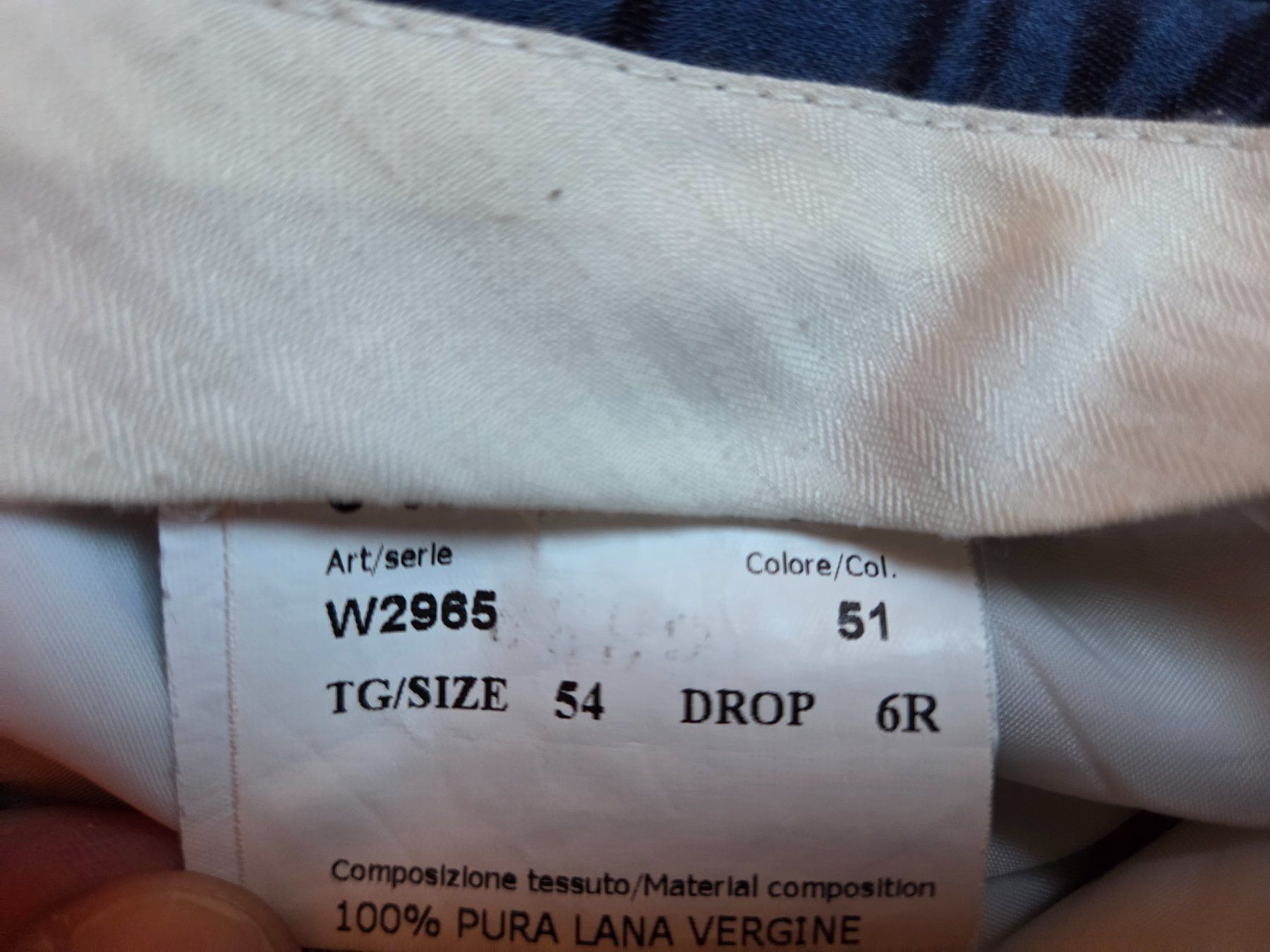 Completi: Anzug Steve and Collins 100% Wolle – Usato da Basel venduto da olivier84 6