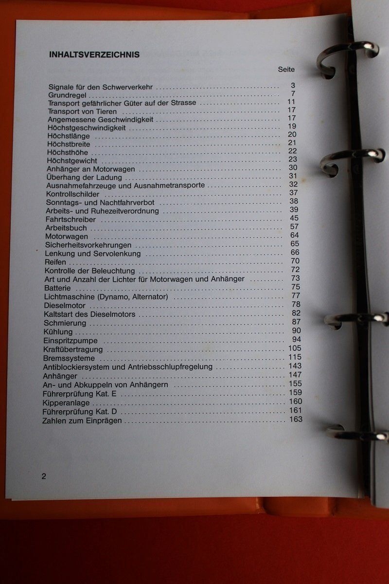 Bücher: Theorieordner Technik Berufs - Chauffeur – Gebraucht aus Wettswil von roma010 1