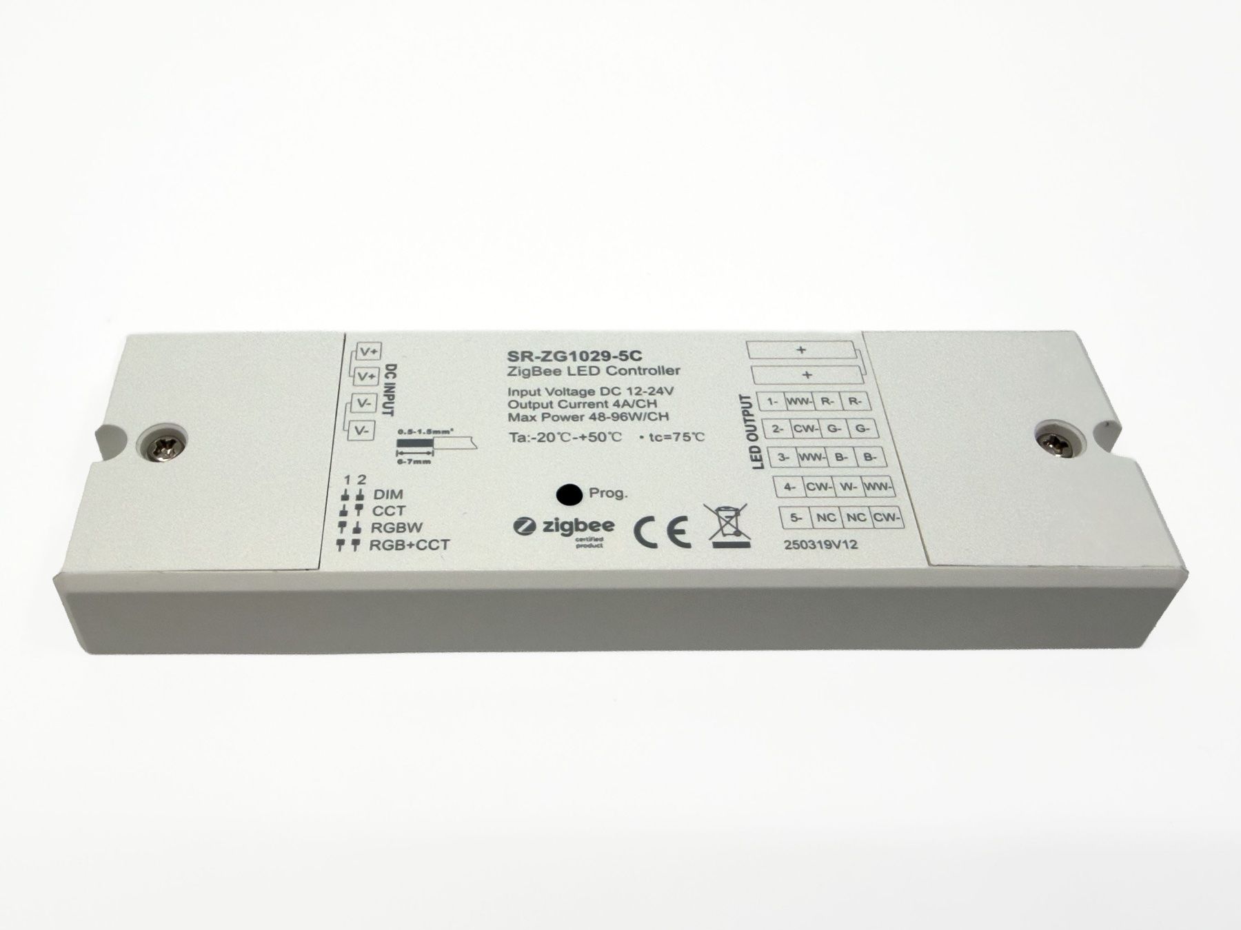 Elektronikbauteile: Sunricher SR-ZG1029-5C – Zigbee 3.0 LED Controller RGB+CCT – Gebraucht aus Pfeffingen von malavasi63