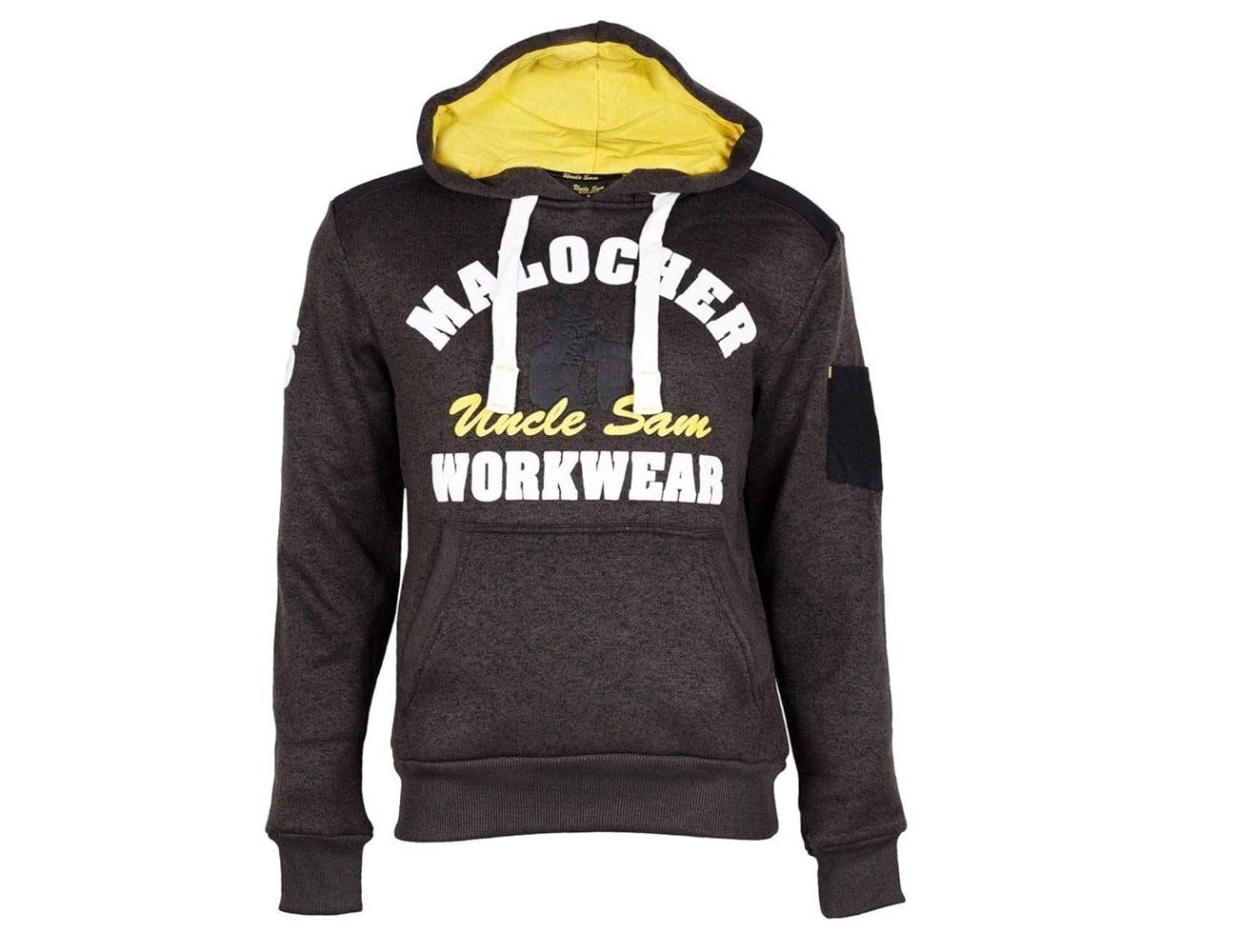 Maglioni & Felpe: UNCLE SAM Workwear Strickfleece Hoodie "Malocher" Gr. M – Nuovo (secondo la descrizione) da Kägiswil venduto da nick.333