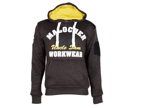 UNCLE SAM Workwear Strickfleece Hoodie "Malocher" Gr. M