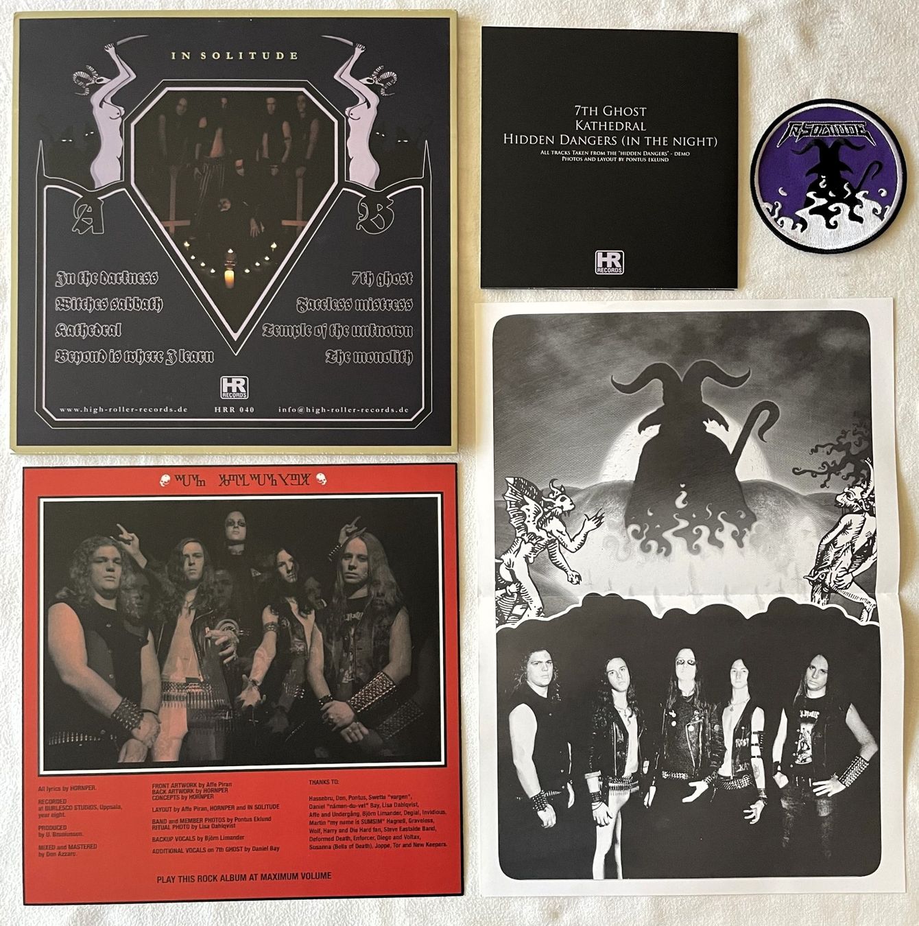 Schallplatten: In Solitude – In Solitude - LP & 7" - 2009, Patch and Poster – Neu (gemäss Beschreibung) aus Uster von Zardodel 1