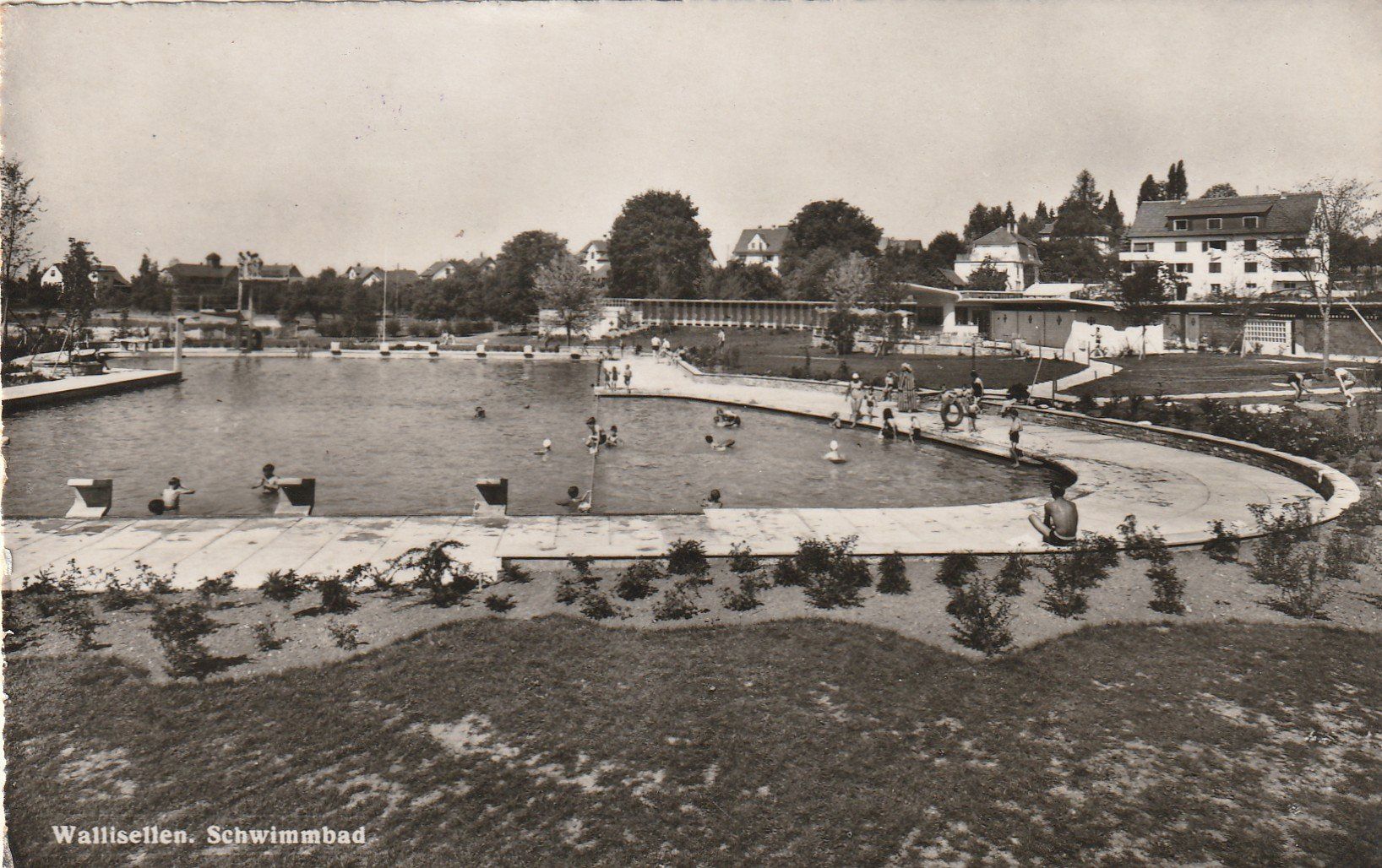 Cartoline postali: Wallisellen Schwimmbad – Usato da Rorschacherberg venduto da fratovi2