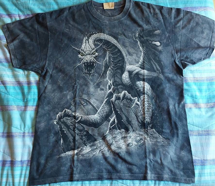T-Shirts: Maglietta con serigrafia drago – Gebraucht aus Chiasso von don_dp56 2