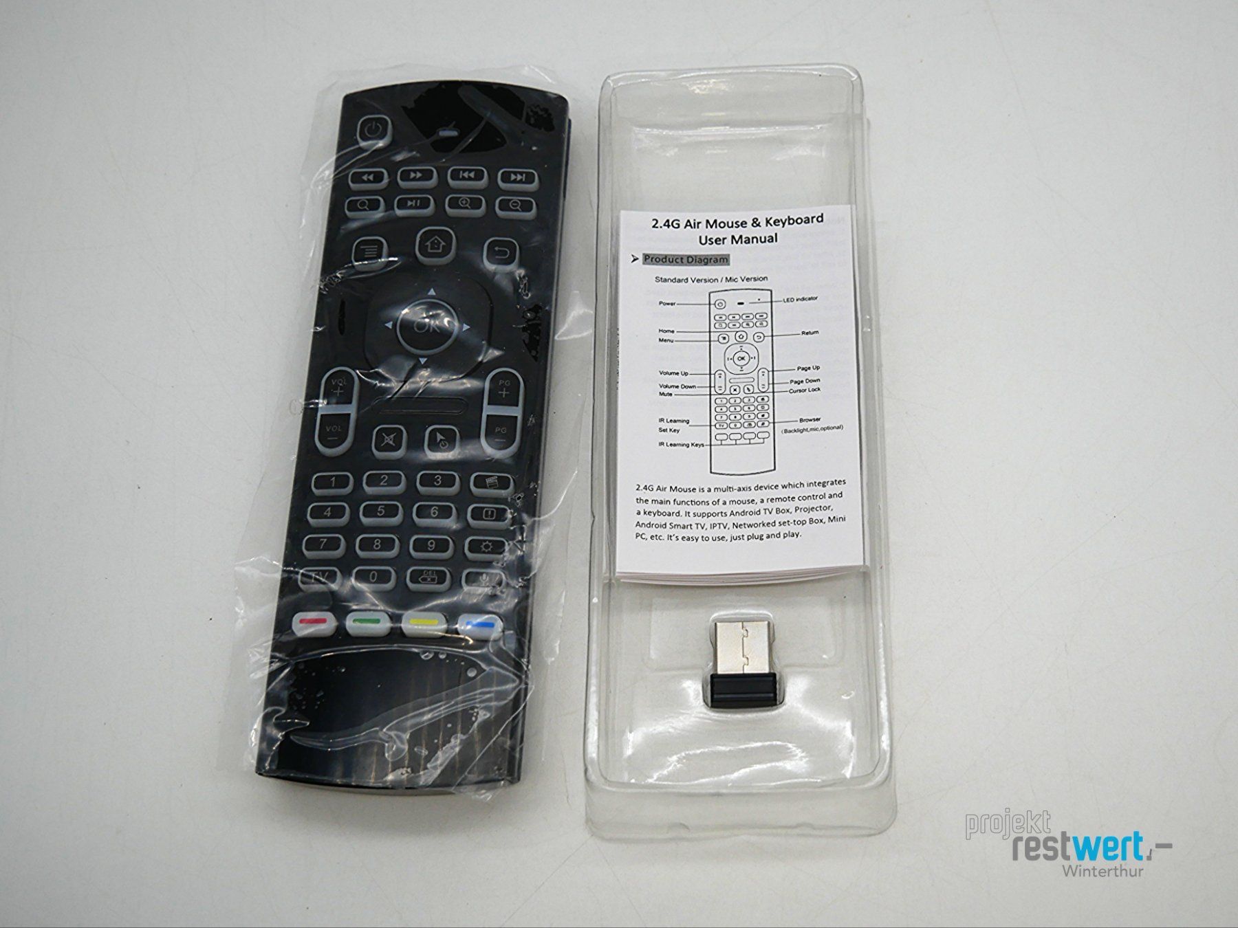 Telecomandi: MX3 Air Mouse Mini Keyboard Fernbedienung 2.4G – Nuovo (secondo la descrizione) da Winterthur venduto da Restwert_Winterthur 4
