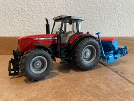 SIKU Massey Ferguson 8280 Xtra mit Lemken Saphir 7