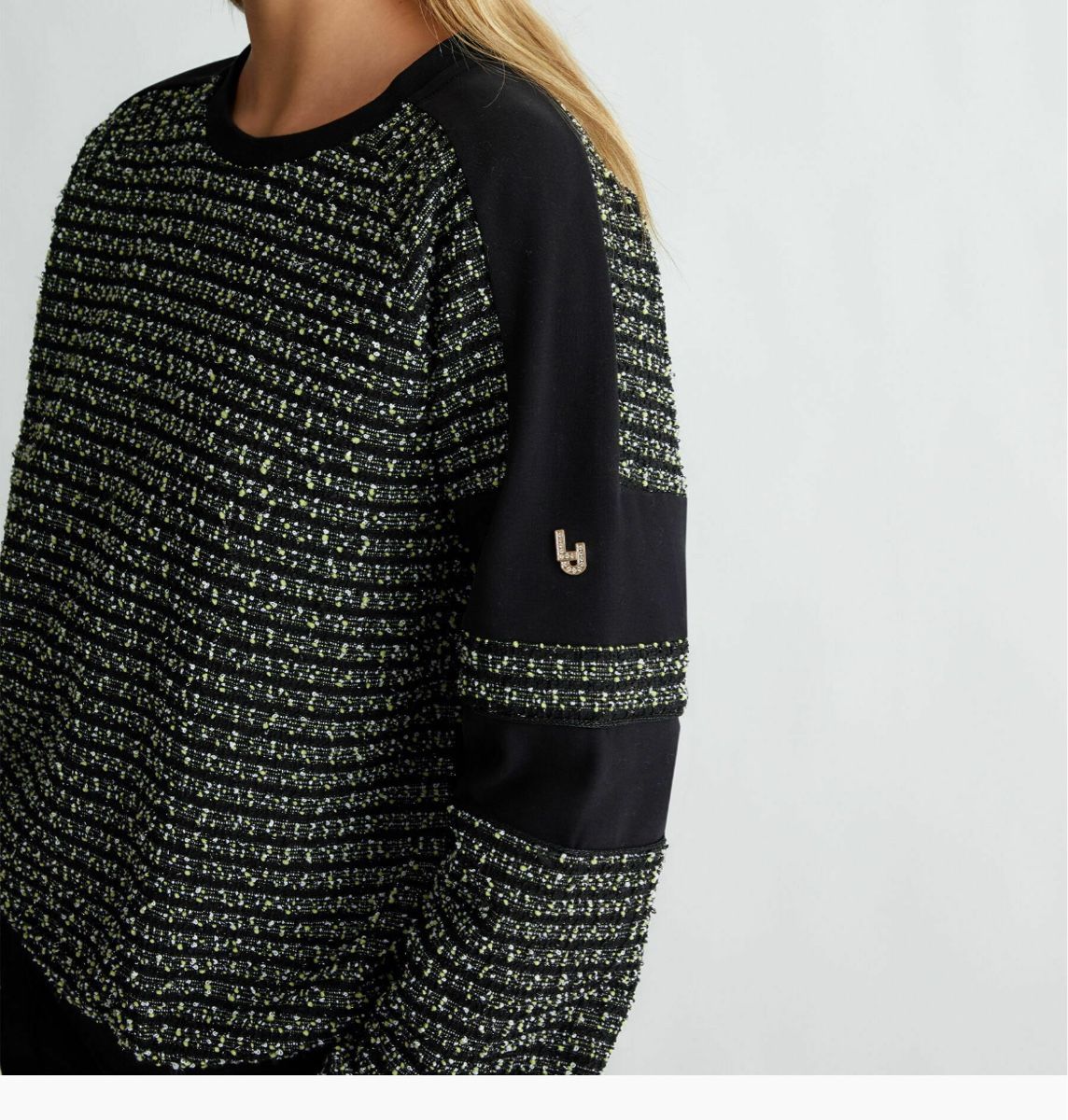 Liu Jo Maglioni & Felpe: NeuLIU.JO Pullover, Schwarz, mit Etikett, Gr. M – Nuovo e nell'imballaggio originale da Umiken venduto da AzizaAmar20 1