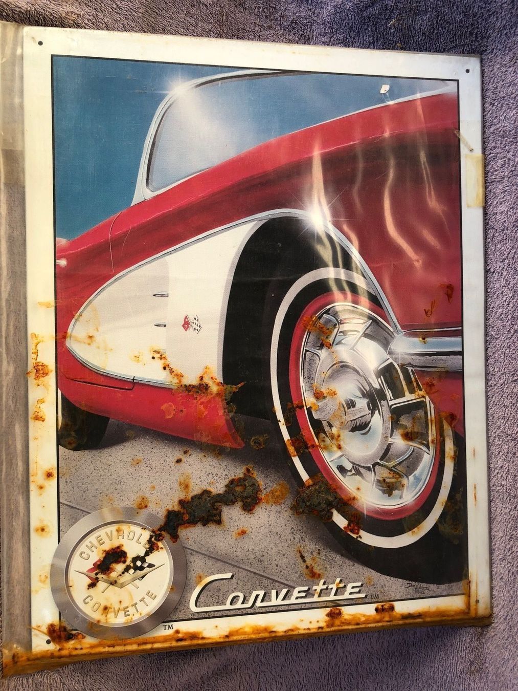 Schilder: Chevrolet Corvette c1 classic Oldtimer – Neu (gemäss Beschreibung) aus Reinach AG von rares75