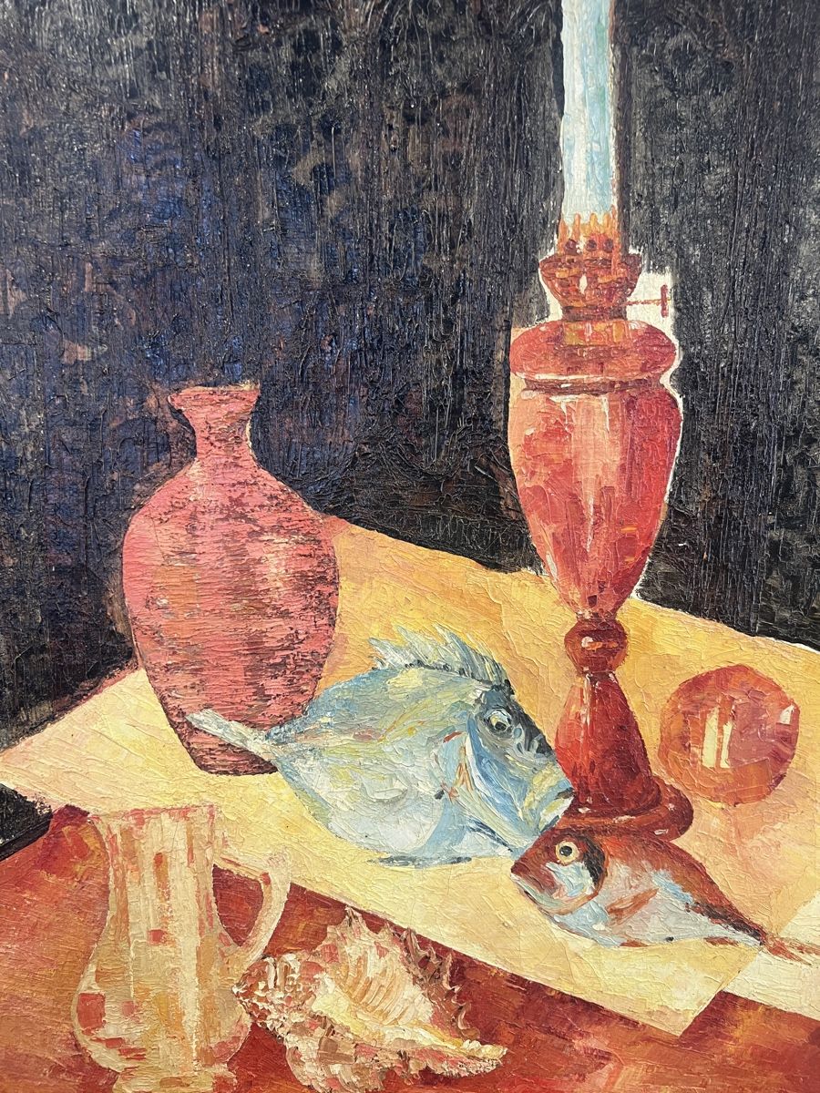 Dipinti: NATURE MORTE SIGNÉE ET DATÉE 1969 – Usato da Genève venduto da Qanil77 1