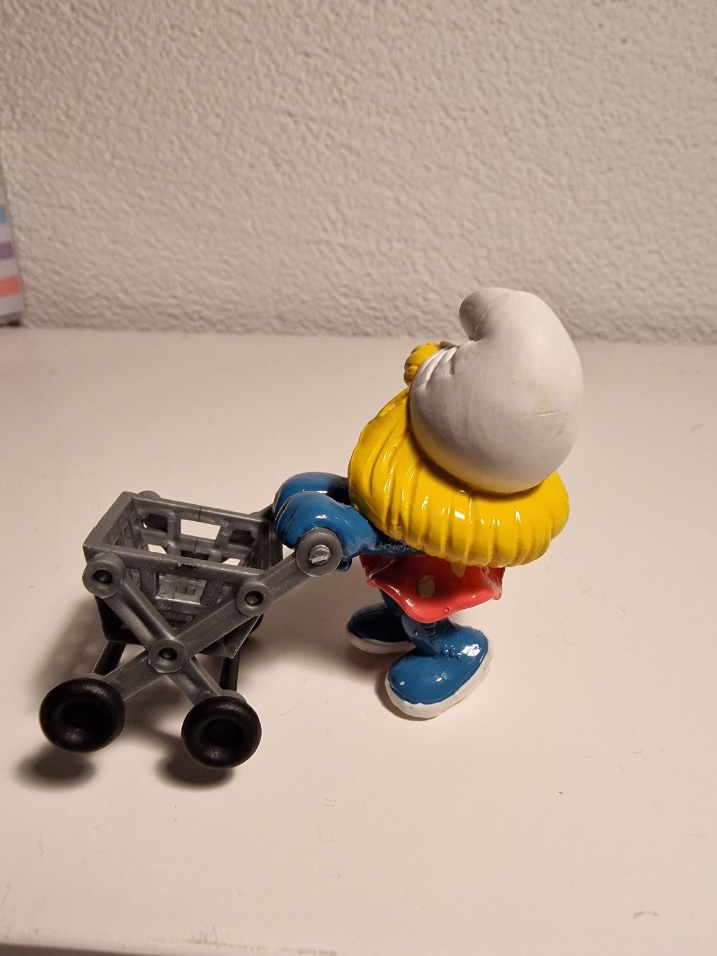 Schleich Statuette: Schlumpfine mit Einkaufswagen – Nuovo (secondo la descrizione) da Oberarth venduto da Zimtstern01 2