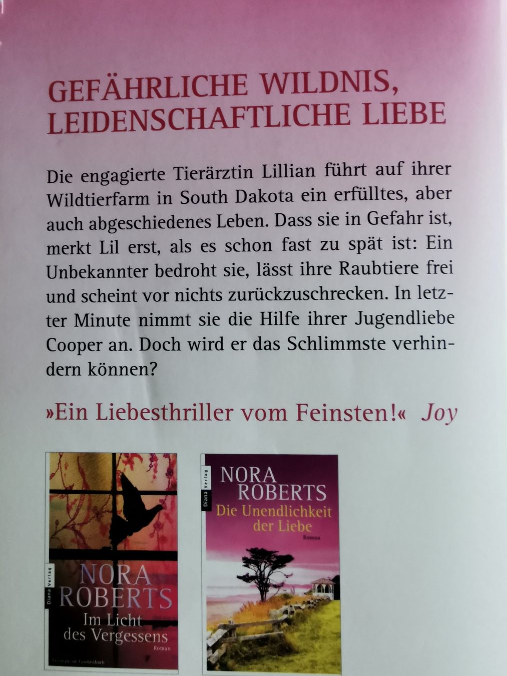 Libri: Nora Roberts, Lockruf der Gefahr – Usato da Kölliken venduto da mar5742 1
