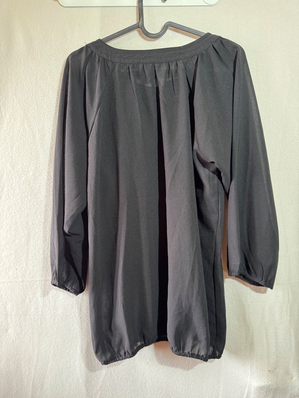 Vero Moda Camicette: Schwarze transparente Bluse von Vero Moda Gr. L – Usato da Grosswangen venduto da SALE_SALE_SALE 6