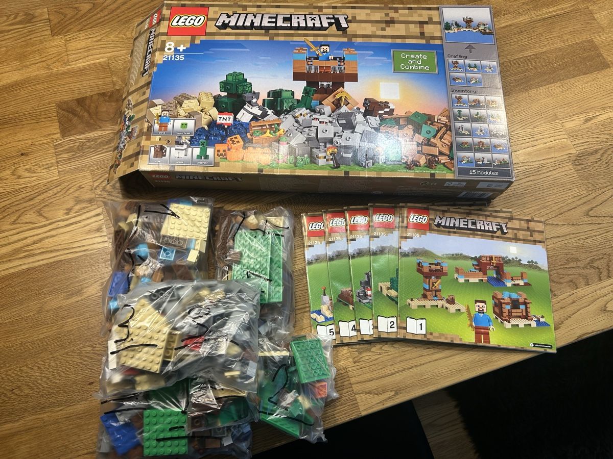 Lego Baukästen: Lego Minecraft 21135 – Neu (gemäss Beschreibung) aus Bassersdorf von Gringo128