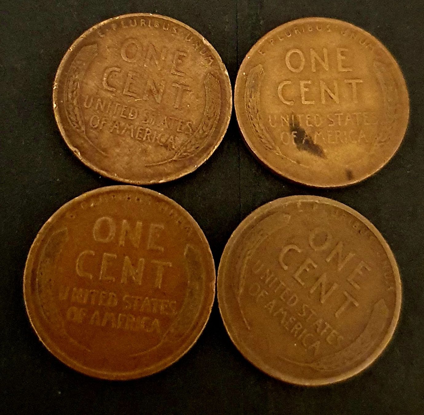 Tutti le monete: 4 x 1 Cent Amerika – Usato da Egerkingen venduto da Acc1