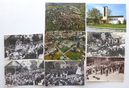 Aesch  ref. Kirche, Dorfansicht, Altersheim, Festumzüge