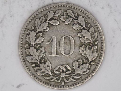 Alle Münzen: 10 rappen 1909 – Gebraucht aus Bure von chap981 1