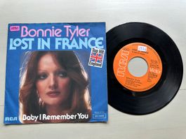 BONNIE TYLER tolle Single Lost in France  Kult Hit Top